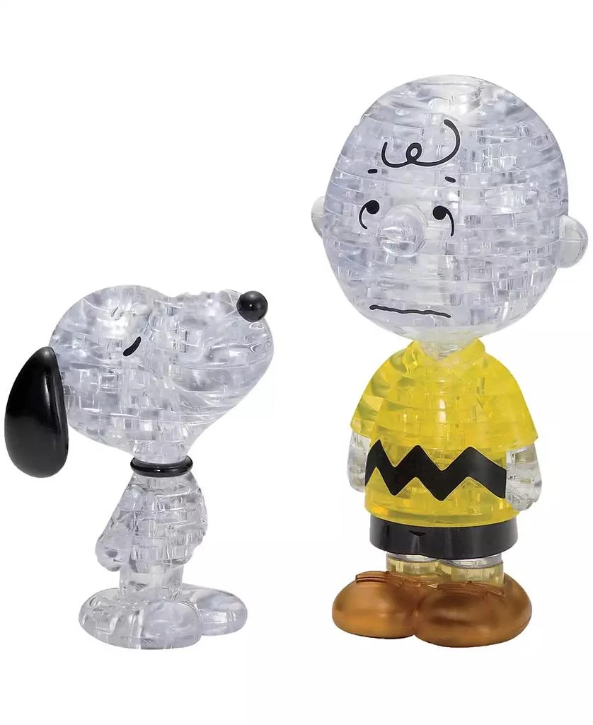 商品BePuzzled|3D Crystal Peanuts Snoopy Charlie Brown Puzzle Set, 77 Pieces,价格¥210,第1张图片