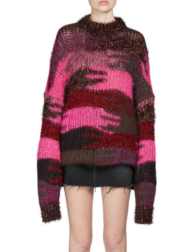 商品Yves Saint Laurent|Saint Laurent - Oversized Camouflage Sweater,价格¥4452,第3张图片详细描述