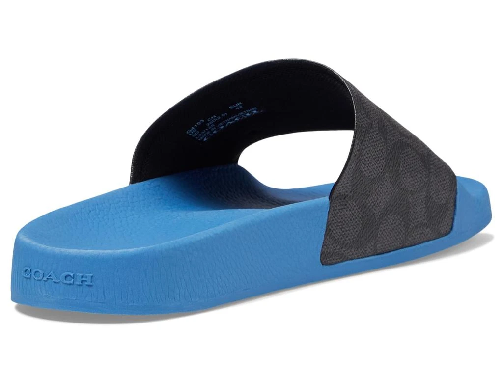 商品Coach|Signature Coated Canvas Pool Slide,价格¥721,第5张图片详细描述
