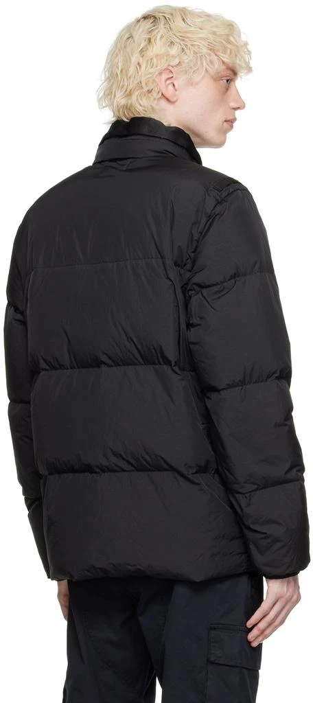 商品Stone Island|Black Garment-Dyed Down Jacket,价格¥3607,第3张图片详细描述