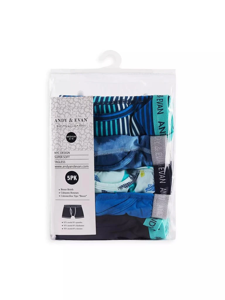 Little Boy's & Boy's 5-Piece Modal Boxer Briefs Set 商品