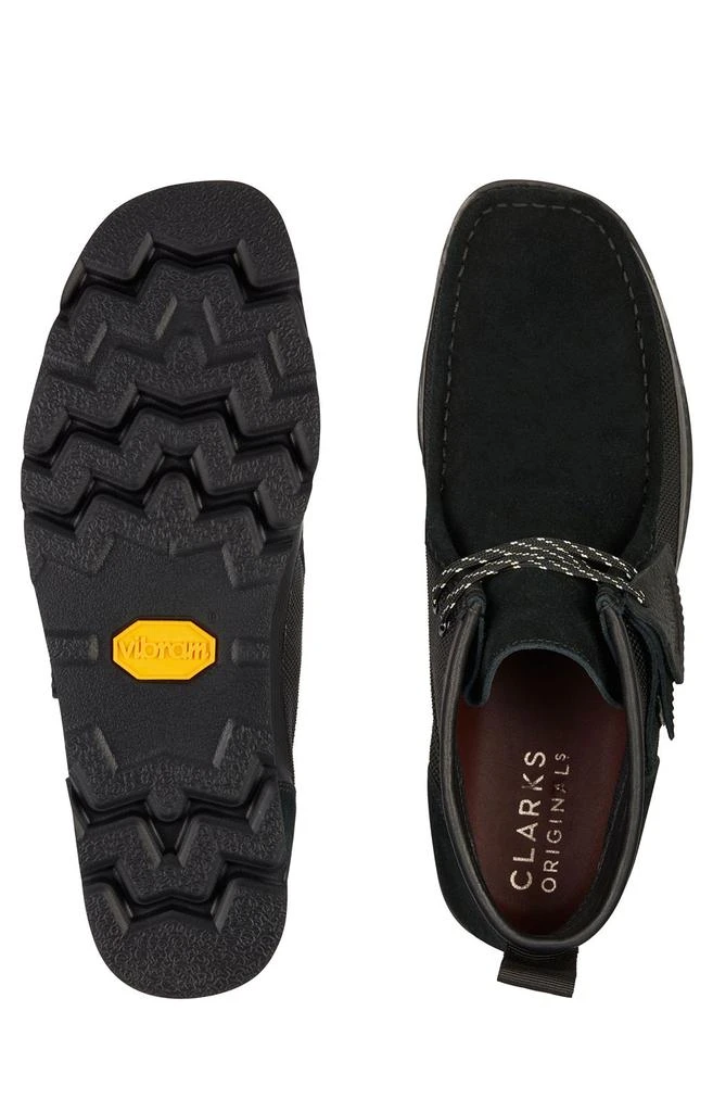 商品Clarks|(26161434) Wallabee 2.0 GTX Boots - Black Combination,价格¥790,第4张图片详细描述