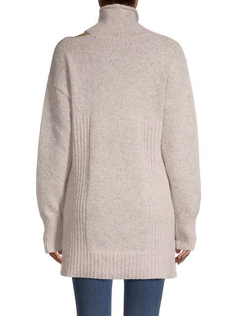 商品525 America|Shoulder Slit Tunic Sweater,价格¥1163,第7张图片详细描述