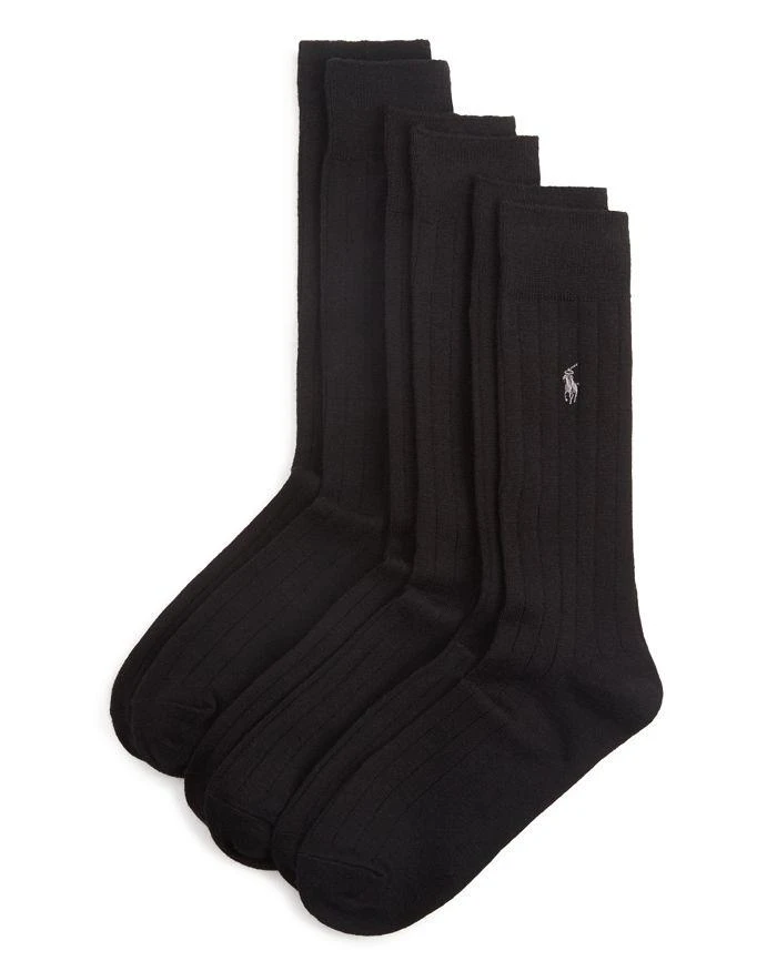 商品Ralph Lauren|罗文棉袜-3双装,价格¥196,第1张图片