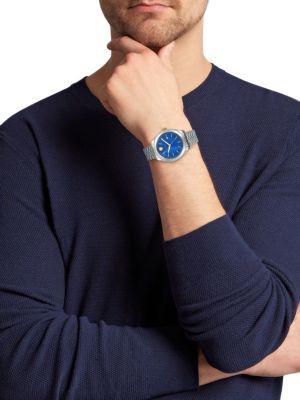 商品Versace|42MM Stainless Steel Bracelet Watch,价格¥5791,第4张图片详细描述