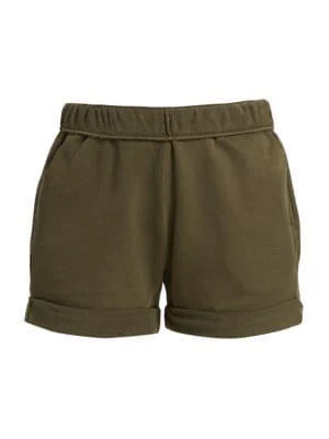 Rolled-Cuff Organic Cotton Shorts 商品