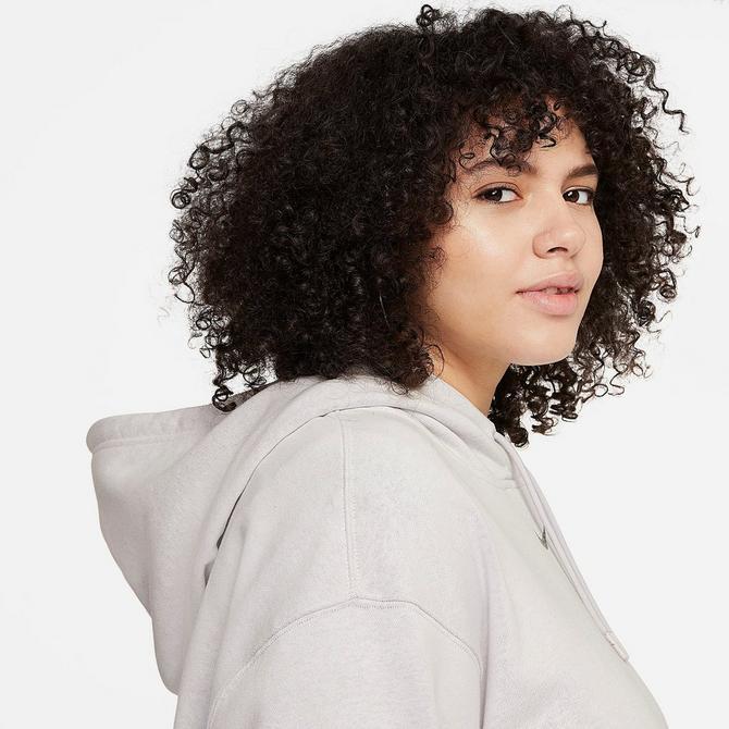 Women's Nike Sportswear Collection Essentials Sustainable Fleece Hoodie (Plus Size)商品第4张图片规格展示