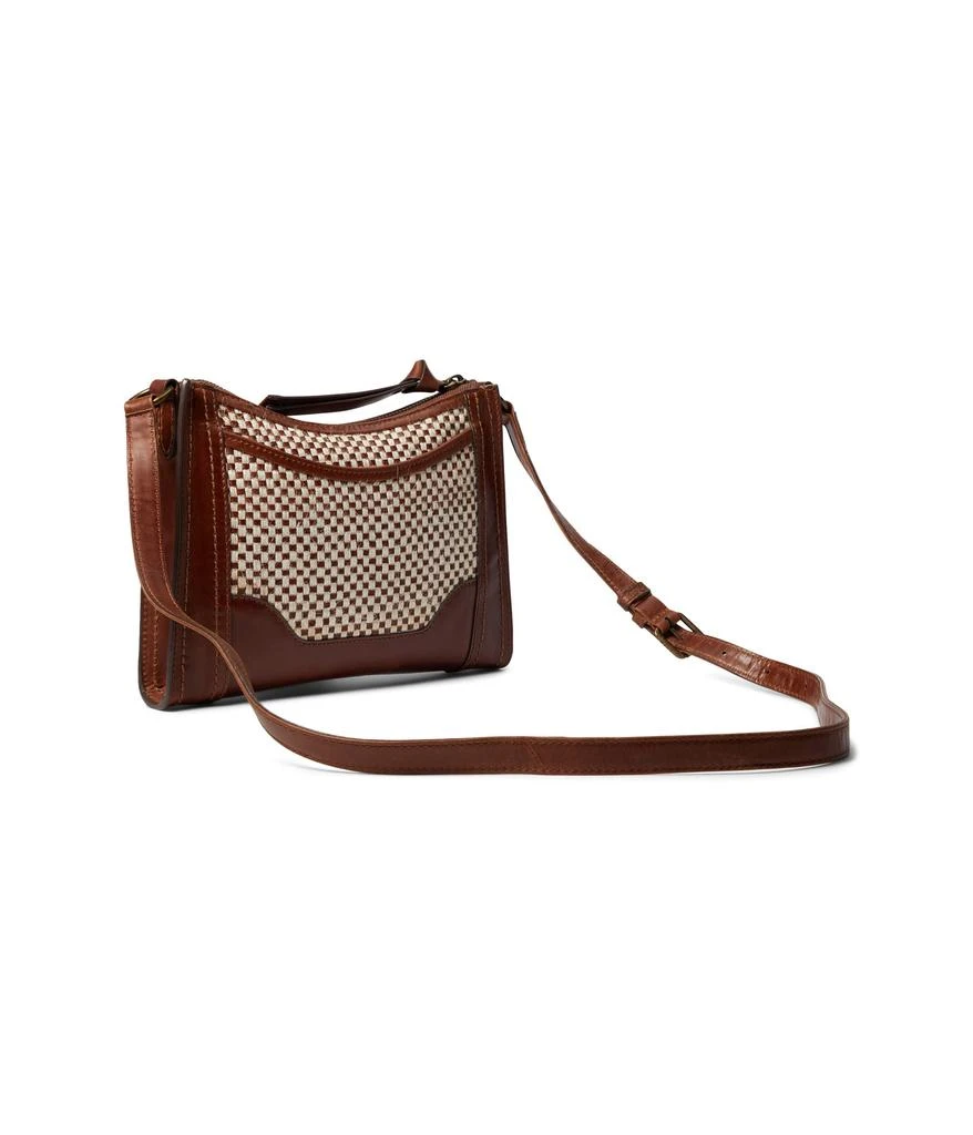 商品Frye|Mackenna Woven Jute Zip Crossbody,价格¥1393,第2张图片详细描述