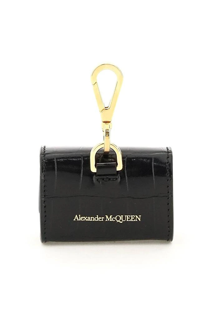 商品Alexander McQueen|Alexander McQueen Skull Plaque AirPods Pro Case,价格¥963,第2张图片详细描述