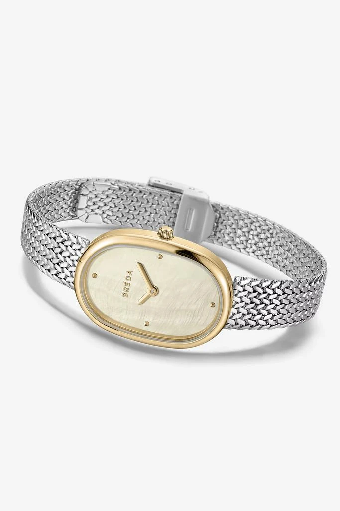 商品BREDA|BREDA Jane Tethered Mesh Bracelet Analog Quartz 23MM Watch,价格¥1533,第2张图片详细描述