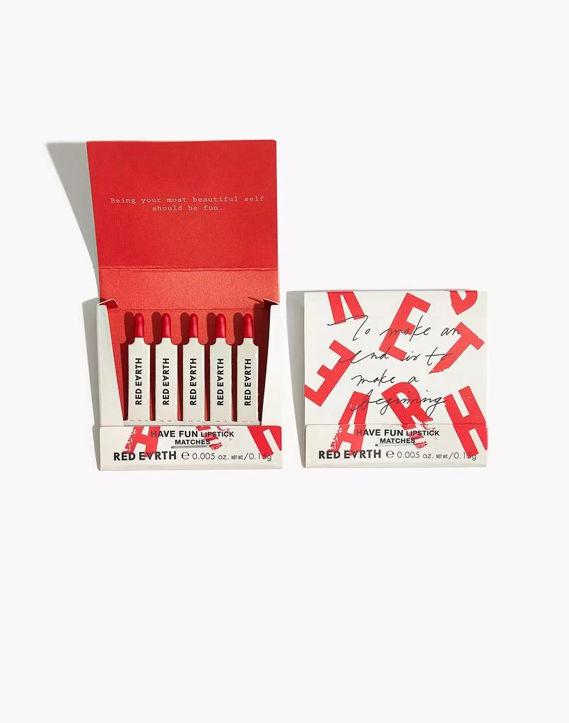 商品Madewell|Red Earth 火柴唇膏5支装,价格¥16,第1张图片