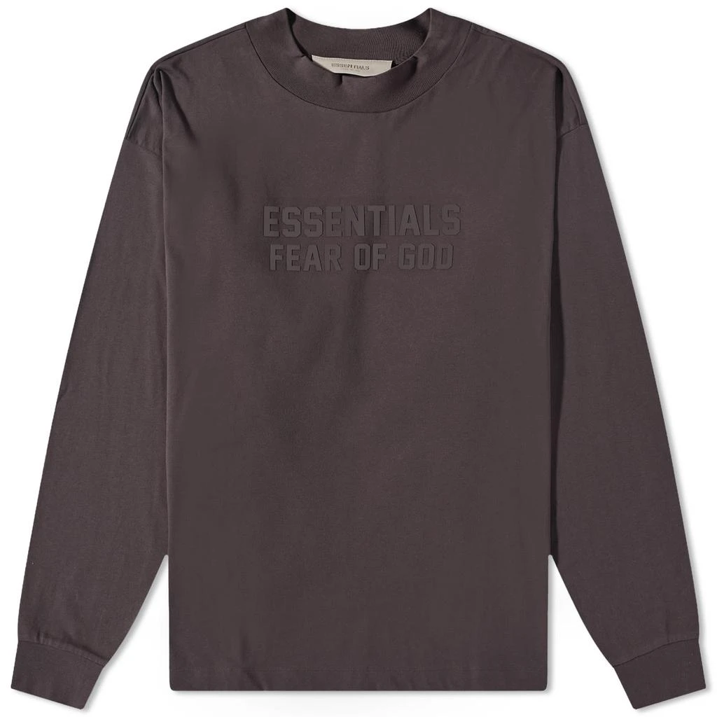 商品Essentials|Fear of God Essentials Relaxed Crew Sweat - Plum,价格¥556,第1张图片