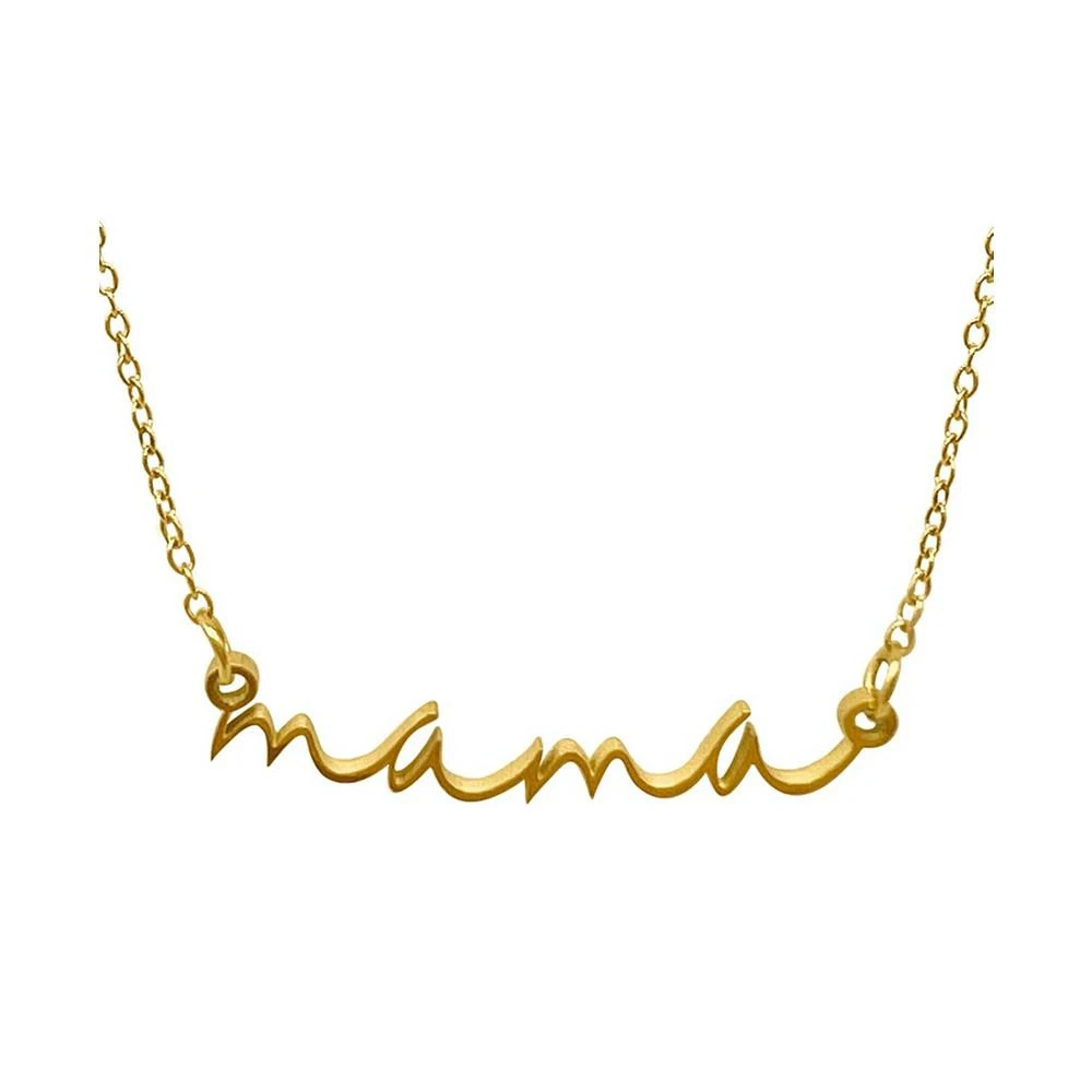 商品ADORNIA|Cursive Mama Necklace,价格¥214,第1张图片