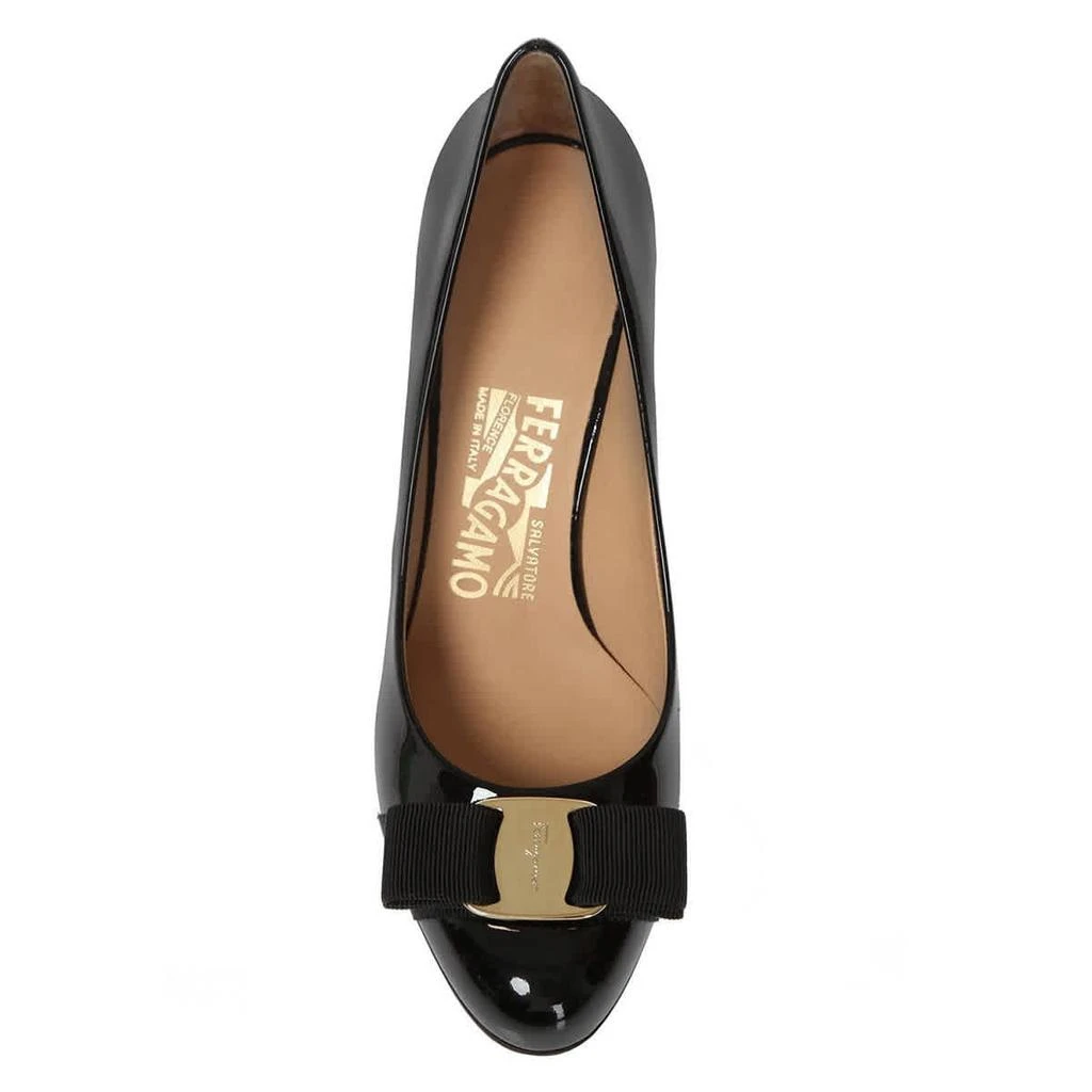 商品Salvatore Ferragamo|Salvatore Ferragamo Ladies Vara Bow Pump Shoe in Black,价格¥3237,第2张图片详细描述