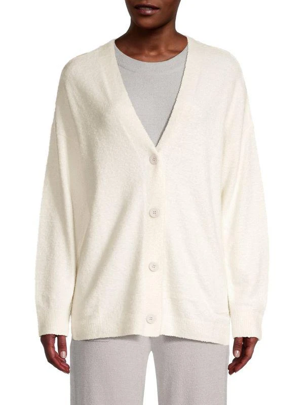 商品Barefoot Dreams|CozyChic Lite Button-Front Cardigan,价格¥434,第1张图片