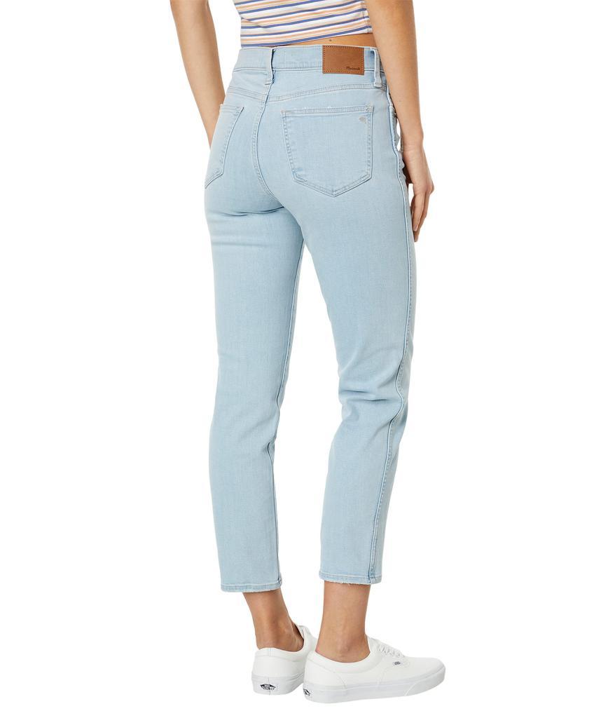 商品Madewell|Mid-Rise Stovepipe Jeans in Ternhill Wash,价格¥424,第4张图片详细描述