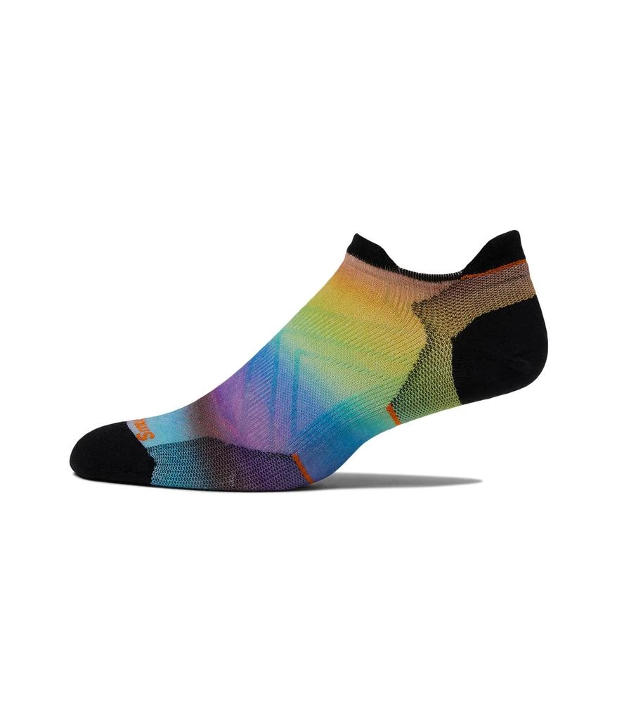 商品SmartWool|Run Zero Cushion Pride Rainbow Print Low Ankle Socks,价格¥136,第1张图片