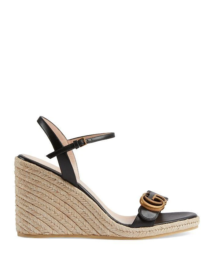 商品Gucci|Women's Aitana Espadrille Wedge Sandals,价格¥5493,第3张图片详细描述