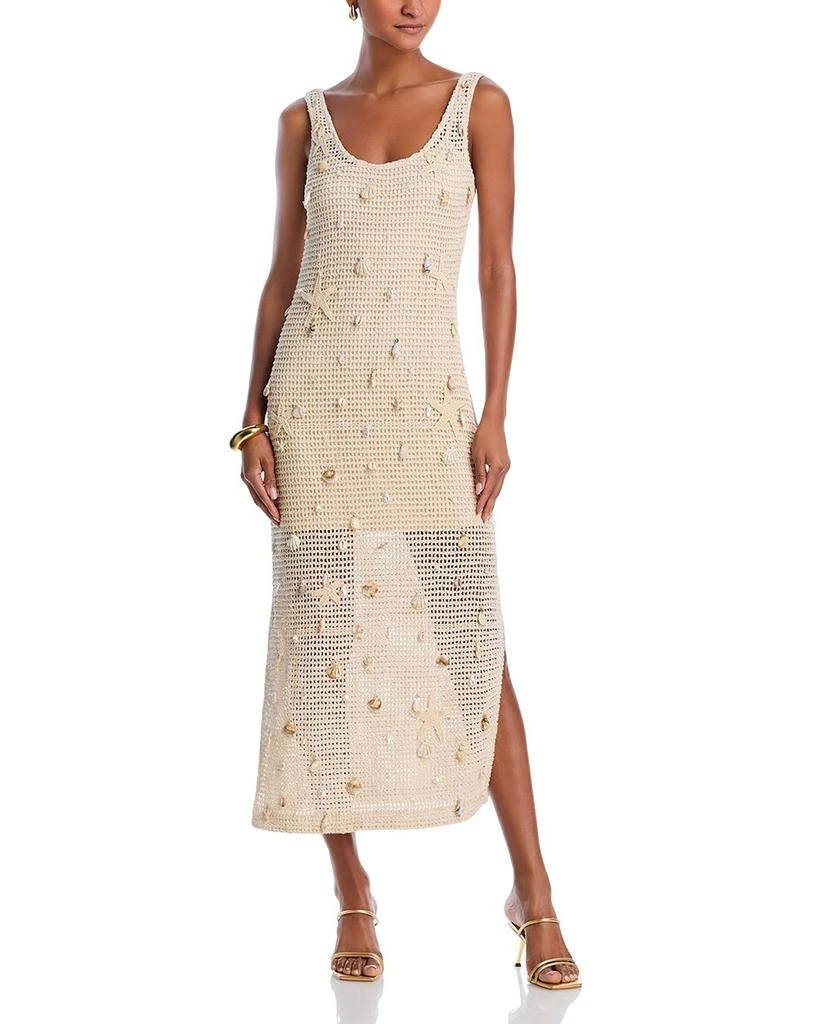 Crochet Sleeveless Maxi Dress - Exclusive 商品