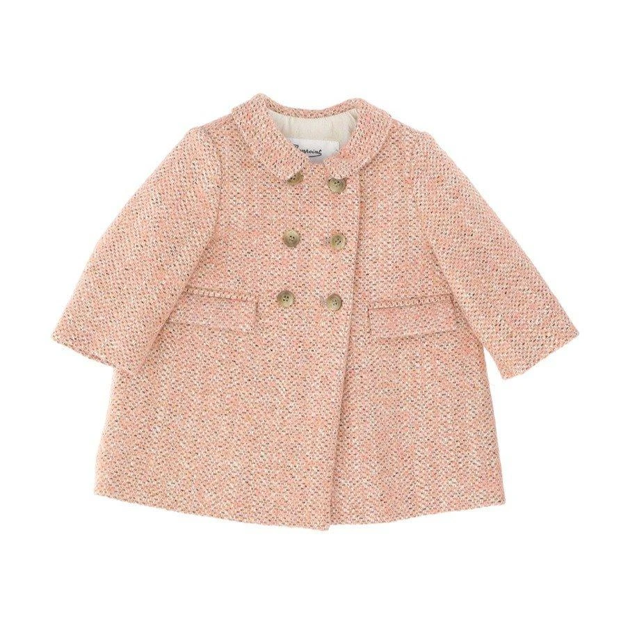 商品Bonpoint|Bonpoint Double-Breasted Boucle Coat,价格¥953,第1张图片