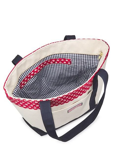 商品Vineyard Vines|Flags & Stars Classic Tote,价格¥351,第3张图片详细描述