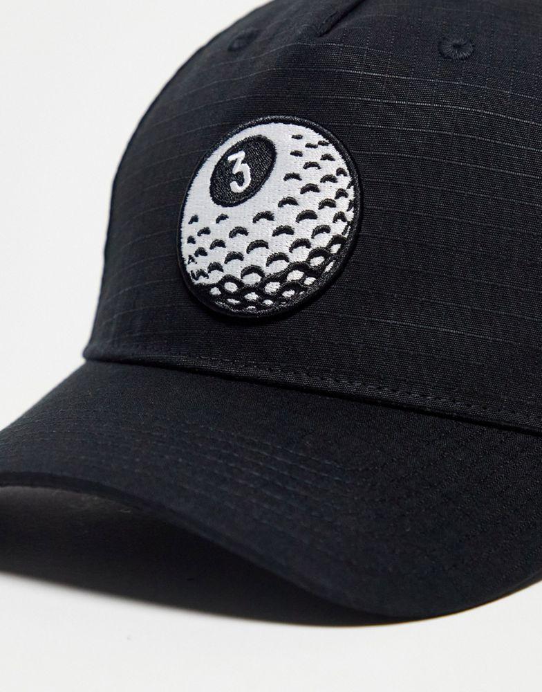 adidas Golf Adicross ball logo cap in black商品第2张图片规格展示