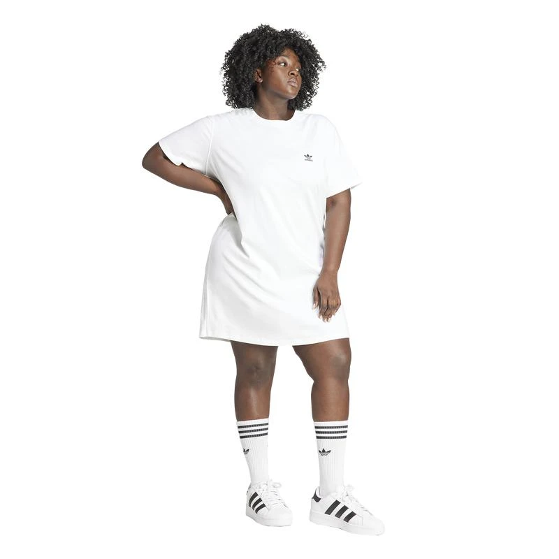 商品Adidas|adidas Originals Plus Size Trefoil Dress - Women's,价格¥376,第3张图片详细描述