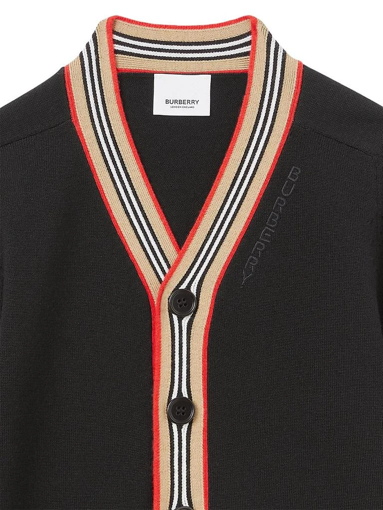 商品Burberry|Little Kid's &amp; Kid's Wool Cardigan Sweater,价格¥3299,第3张图片详细描述