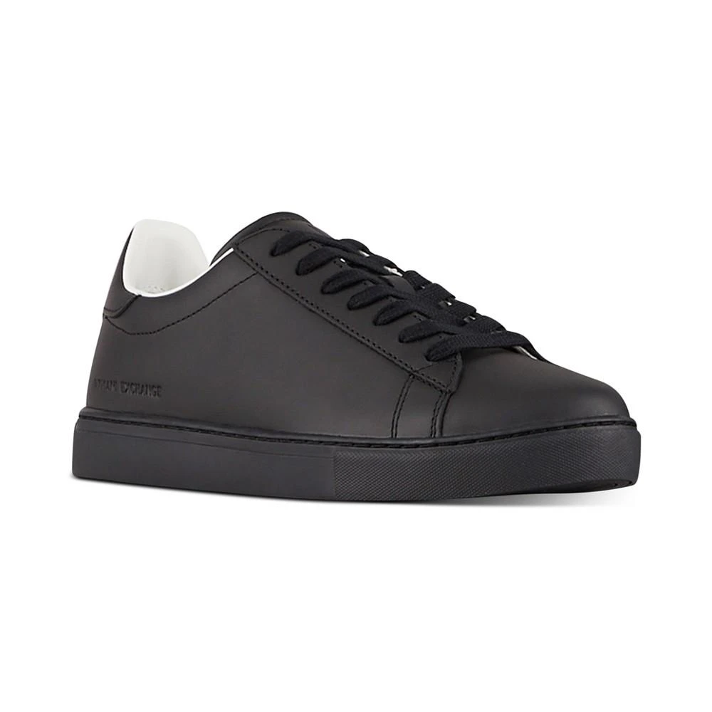 商品Armani Exchange|Men's Low Top Leather Sneaker,价格¥1041,第1张图片