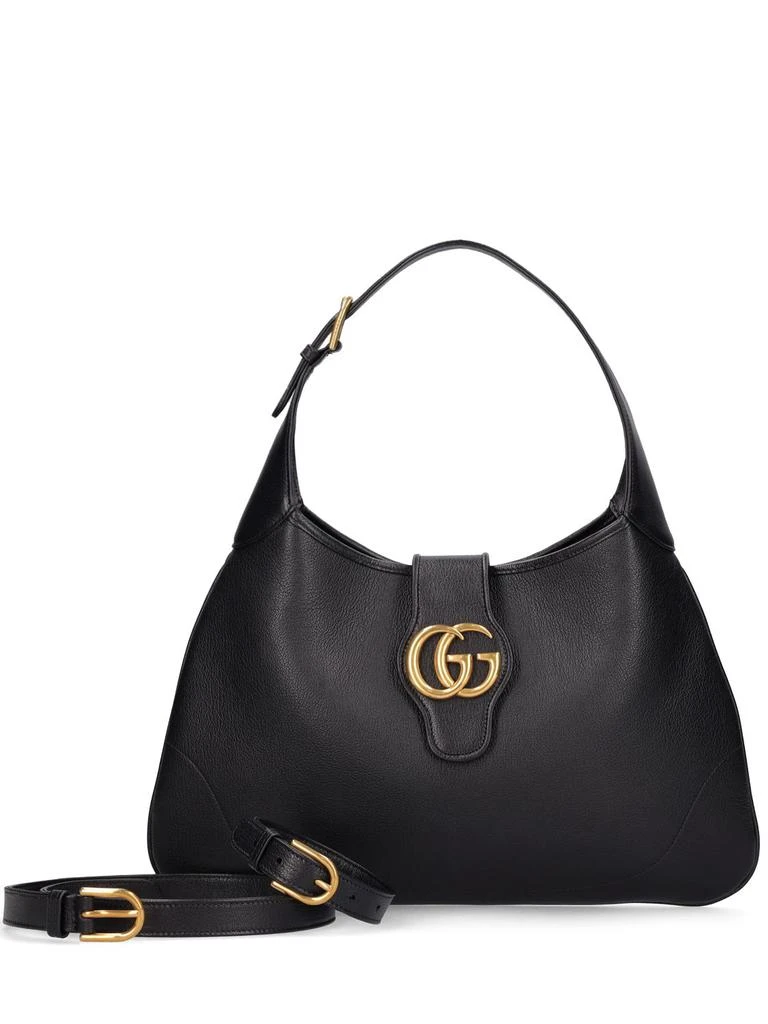 商品Gucci|Aphrodite Leather Hobo Bag,价格¥17560,第4张图片详细描述
