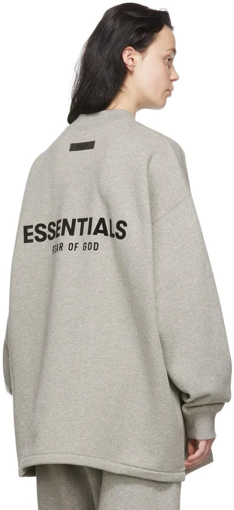 商品Essentials|Gray Relaxed Sweatshirt,价格¥376,第3张图片详细描述