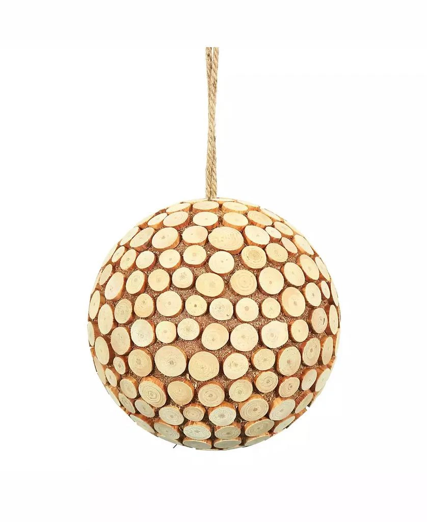 商品Vickerman|8" Pine Chip Ball Ornament.,价格¥376,第1张图片