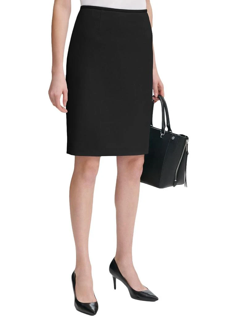 商品Calvin Klein|Petites Womens Crepe Work Pencil Skirt,价格¥375,第1张图片