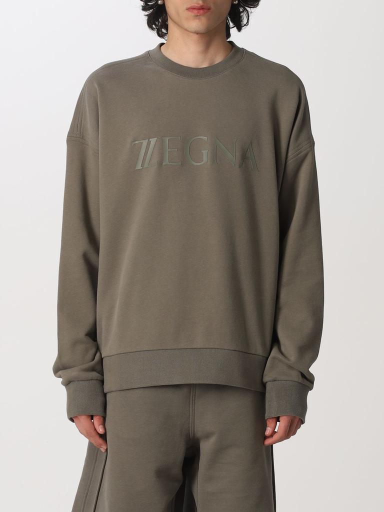 Z Zegna cotton sweatshirt with logo商品第1张图片规格展示