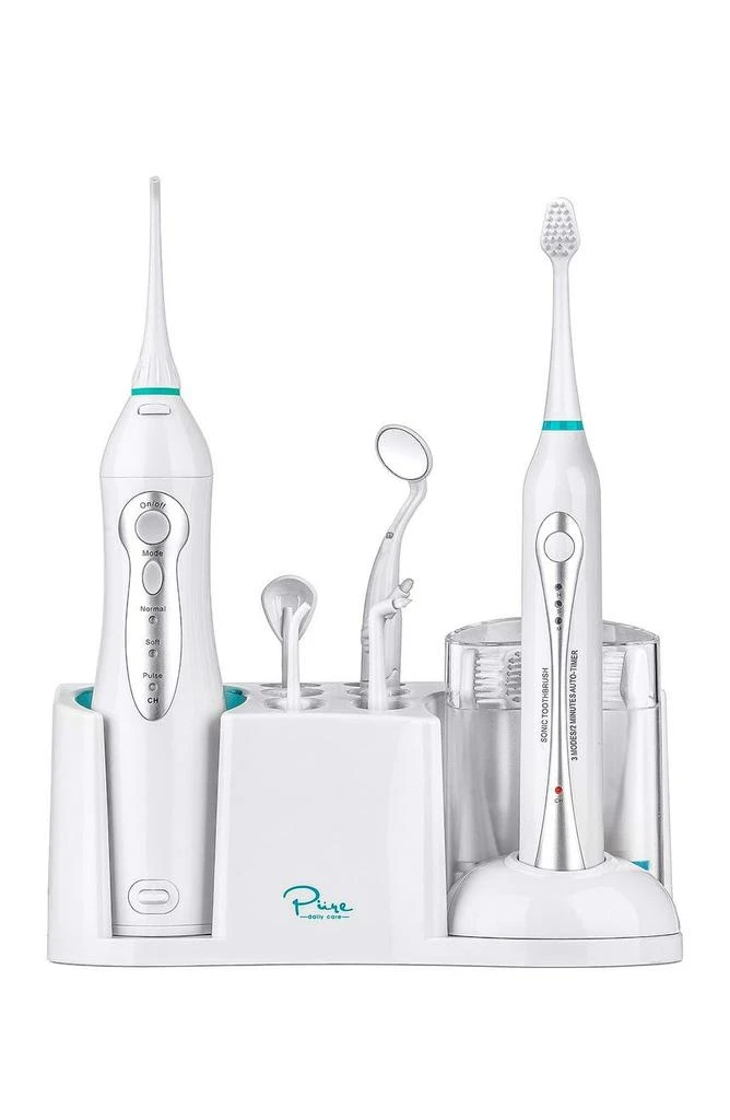 Home Dental Center Ultra Sonic Rechargeable Electric Toothbrush & Smart Water Flosser 商品