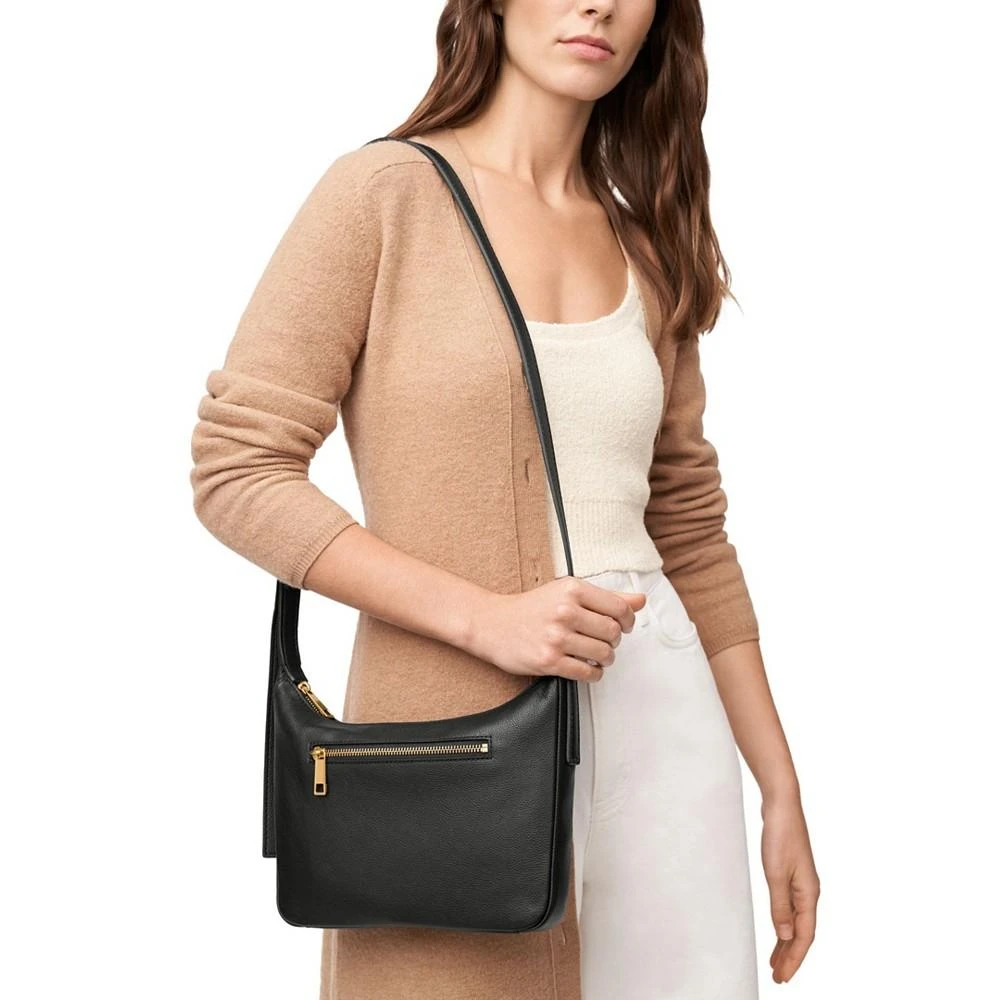 商品Fossil|Cecilia Leather Top Zip Small Crossbody Bag,价格¥1196,第4张图片详细描述