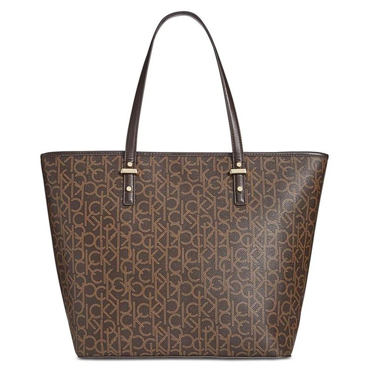 商品Calvin Klein|Matilda Signature Extra-Large Tote,价格¥663,第5张图片详细描述