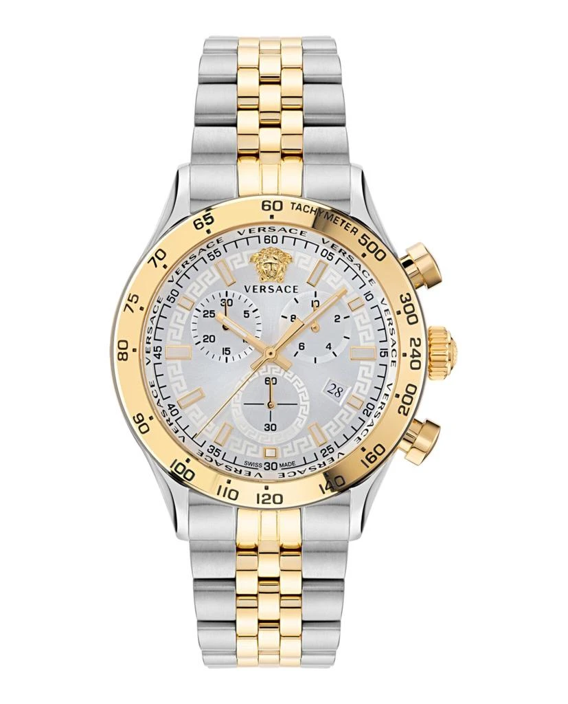 商品Versace|Hellenyium Chrono Bracelet Watch,价格¥6684,第1张图片