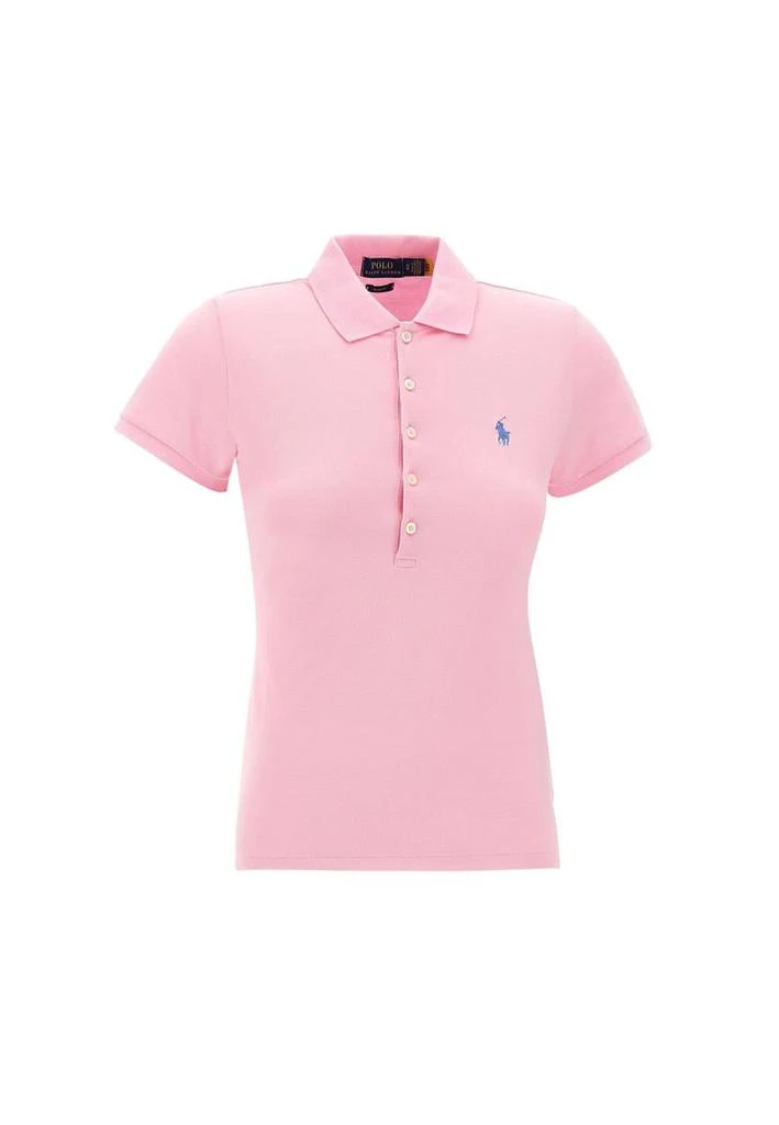 商品Ralph Lauren|POLO RALPH LAUREN "Shop" cotton polo shirt,价格¥1095,第1张图片