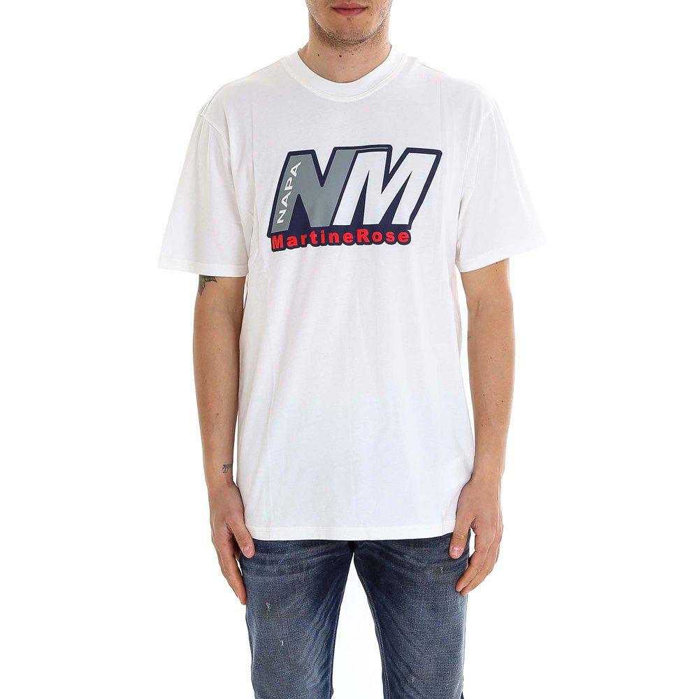 Napa By Martine Rose Graphic Printed Crewneck T-Shirt商品第1张图片规格展示