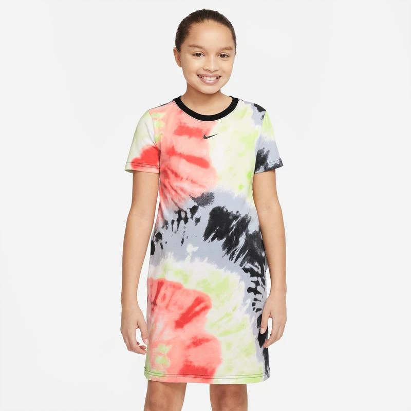 商品NIKE|Nike NSW TD T-Shirt Dress - Girls' Grade School,价格¥227,第1张图片