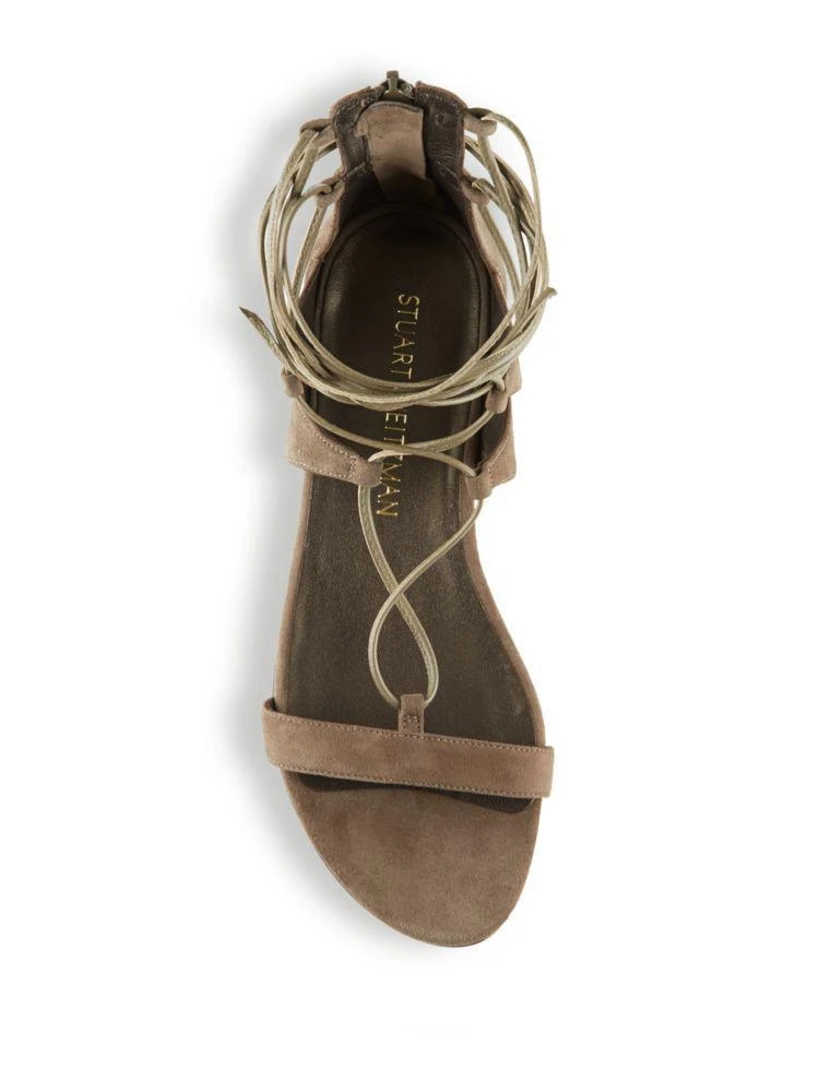 商品Stuart Weitzman|Tieup Gladiator Sandals,价格¥786,第4张图片详细描述