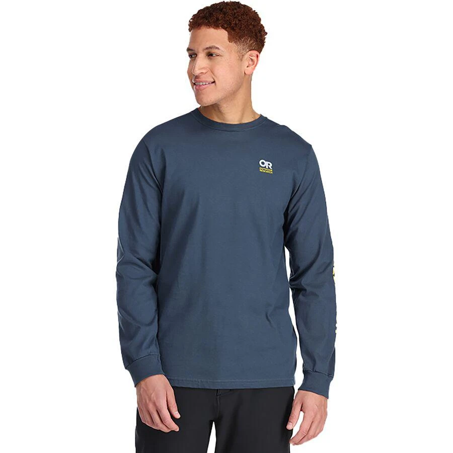 商品Outdoor Research|Lockup Chest Logo Long-Sleeve T-Shirt - Men's,价格¥159,第1张图片