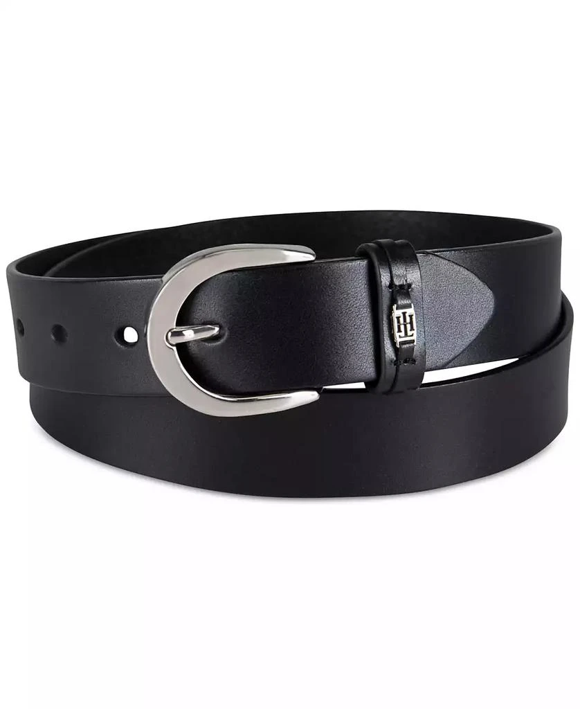 商品Tommy Hilfiger|Women's Signature Leather Jean Belt,价格¥339,第1张图片