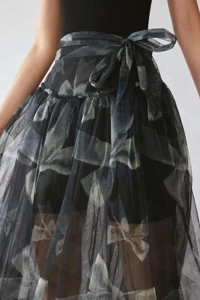 商品Urban Outfitters|UO Brielle Sheer Midi Skirt,价格¥332,第2张图片详细描述
