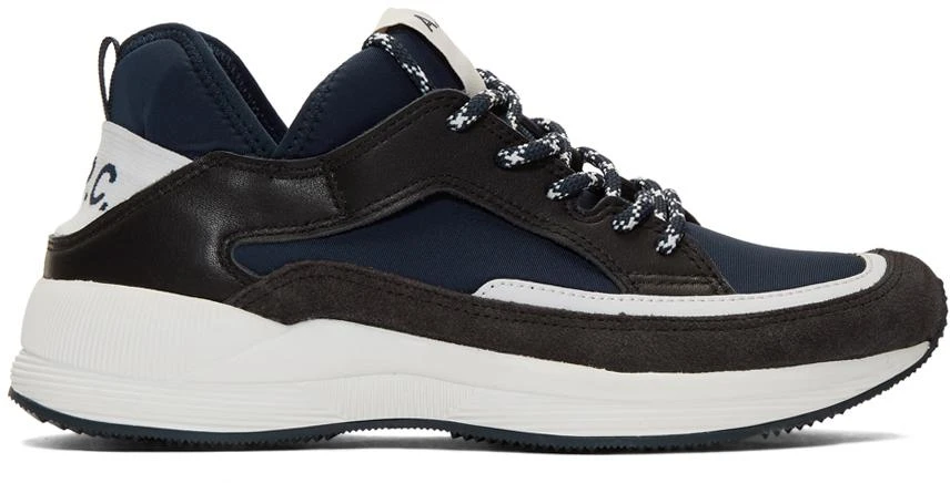 商品A.P.C.|Navy Alvin Sneakers,价格¥1320,第1张图片