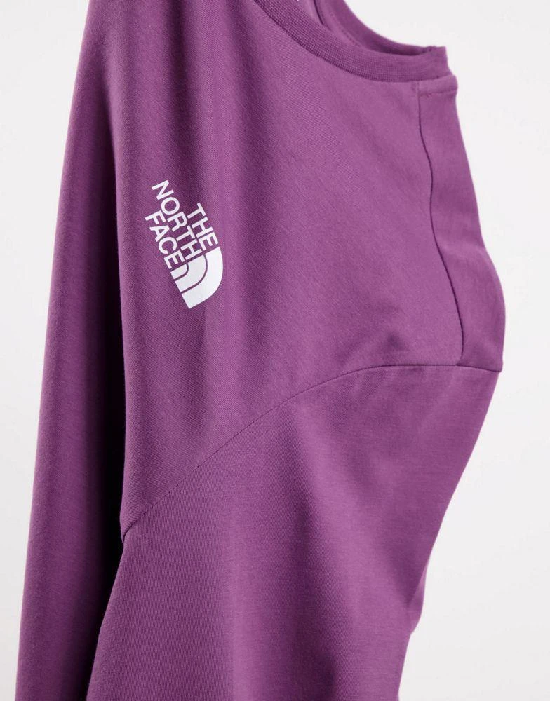 商品The North Face|The North Face Simple Dome long sleeve t-shirt in purple,价格¥199,第4张图片详细描述