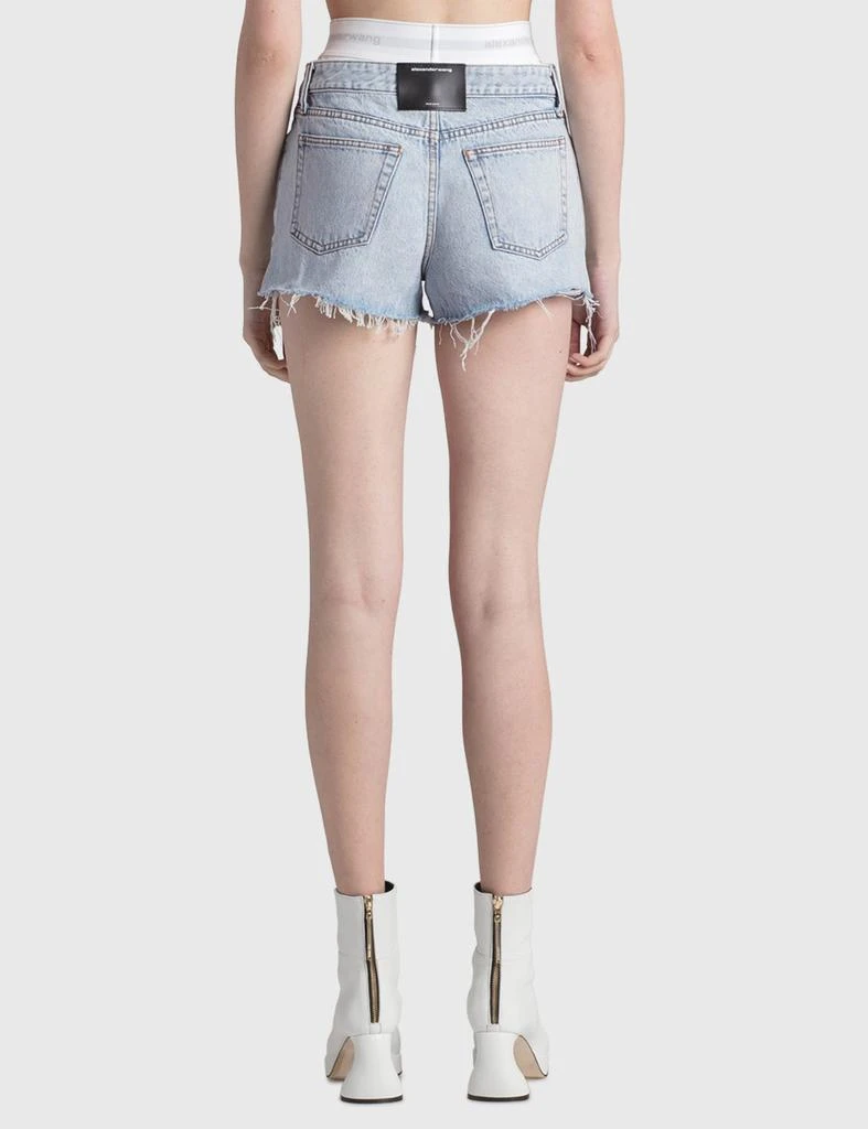 商品Alexander Wang|High Rise Logo Shorts,价格¥2774,第3张图片详细描述