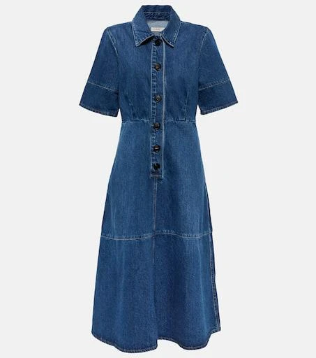 商品CO|Denim midi dress,价格¥6519,第1张图片