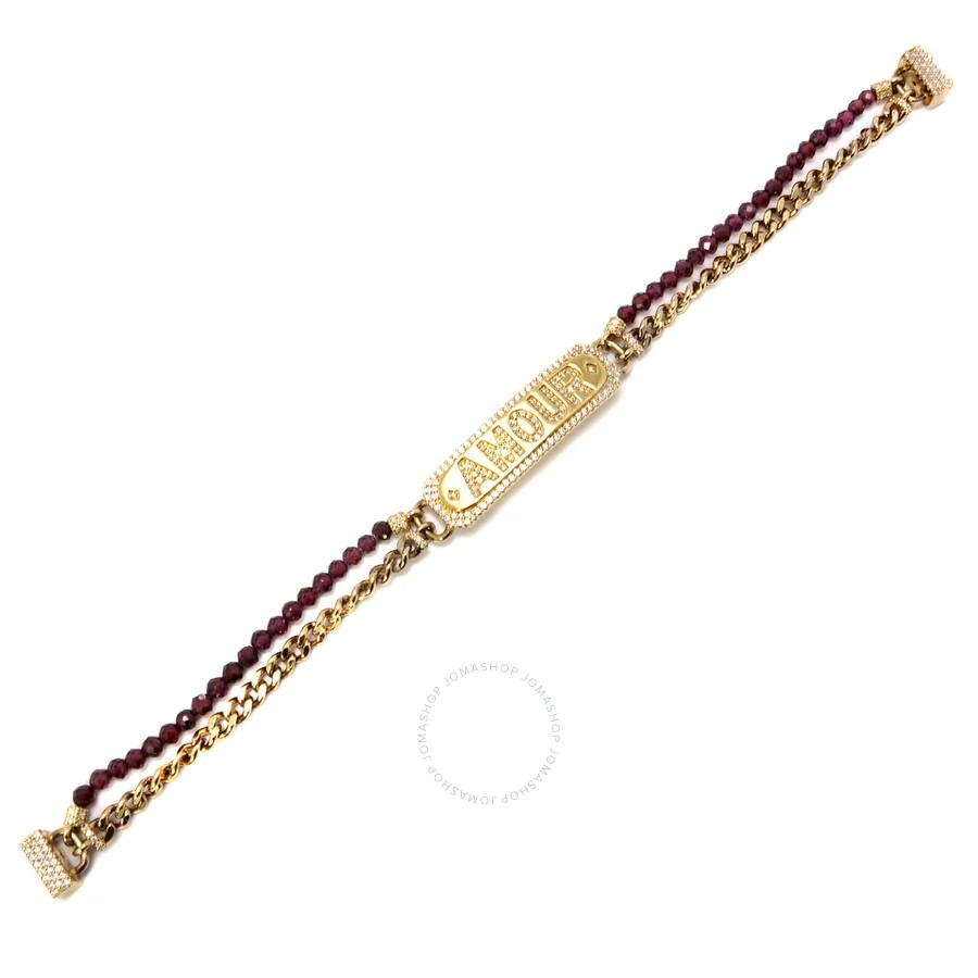 商品apm Monaco|Amour Chain And Bead Crystal Bracelet,价格¥769,第3张图片详细描述